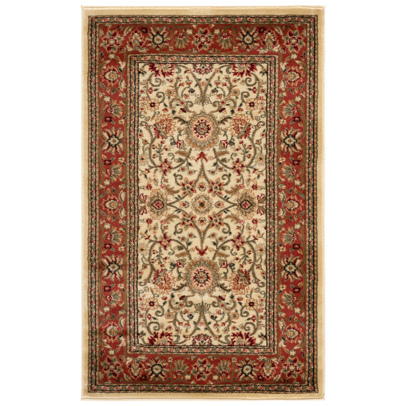 Tapis oriental Klose Performance, Ivory/Rust, Rectangle 3 pi 3 po x 5 pi 3 po