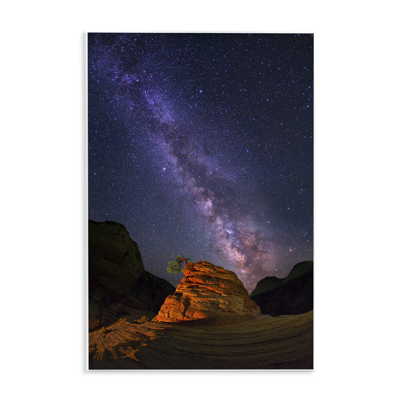Plaque murale «Milky Way» par Royce Bair, H 19 po x l 13 po