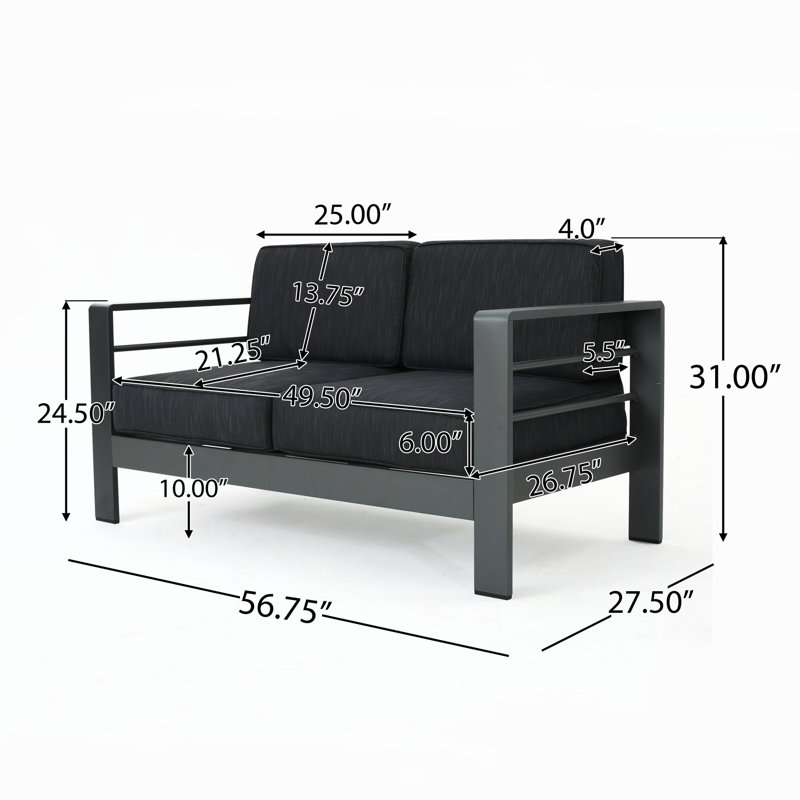 Ensembles repas pour patio, Gris / Gris