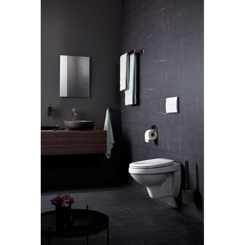 Bathroom Accessory, Brushed Graphite Look
