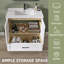 Meuble-lavabo de salle de bain moderne autoportant en bois massif 36 po avec comptoir simple encastré-1249957813