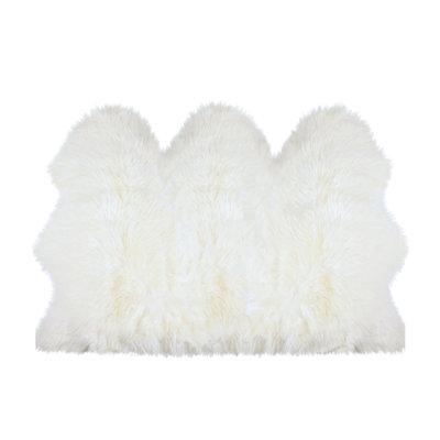 Tapis naturel en peau de mouton Munsey