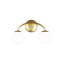 Alain 2 Light Frosted Dimmable Vanity Light-1491336651