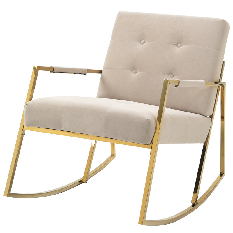 Chaises berçantes, Beige