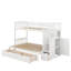 Lit simple superposé simple / double avec tablettes et tiroirs-947129397