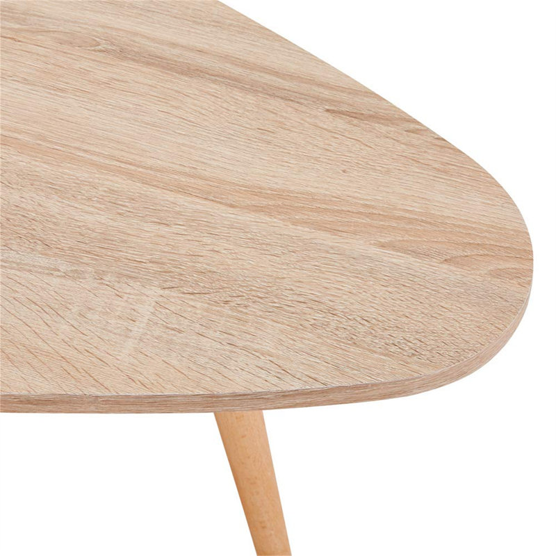 Suffern Four Leg Coffee Table, Brown, Light brown