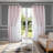 Double Layer Curtains 2-Pack - Sheer & Blackout Room Darkening Panels With Grommet Top, Energy Efficient For Indoor Use-802587168-802587227