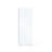 UKH07B 26-1/2 in. W x 80 in. H Frameless Fixed Shower Glass Panel  with U-Channel in and 3/8 in. Clear Glass in Brushed Nickel-123253521-123253515