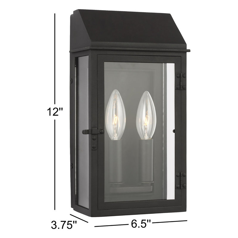 Hingham 2 - Light Outdoor Wall Lantern