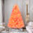 6FT Pre-Lit Pink Artificial Christmas Tree with Warm White Lights, Premium Hinged Spruce Xmas Tree with 800 Branch Tips and Foldable Metal Stand for Home, Office, Party