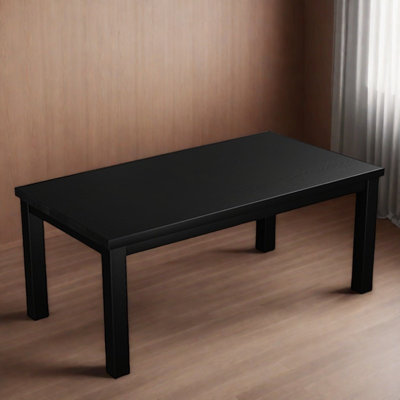 Modern all solid wood simple table