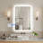 ETL Certified Tempered Glass Front & Back Lighted Anti-Fog Framed Bathroom/Vanity Mirror with 3-Year Warranty-859832947-861565083-861566199