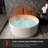 49'' x 49'' Soaking Solid Surface Bathtub
