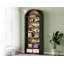 Étagère de rangement ouverte 79,53 "à 8 niveaux noir et brun pour salon, bureau et chambre à coucher-129989170