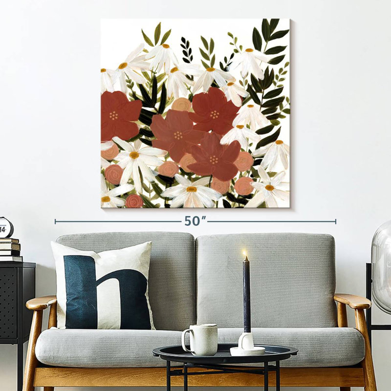 Harnek Terracotta Wildflowers I