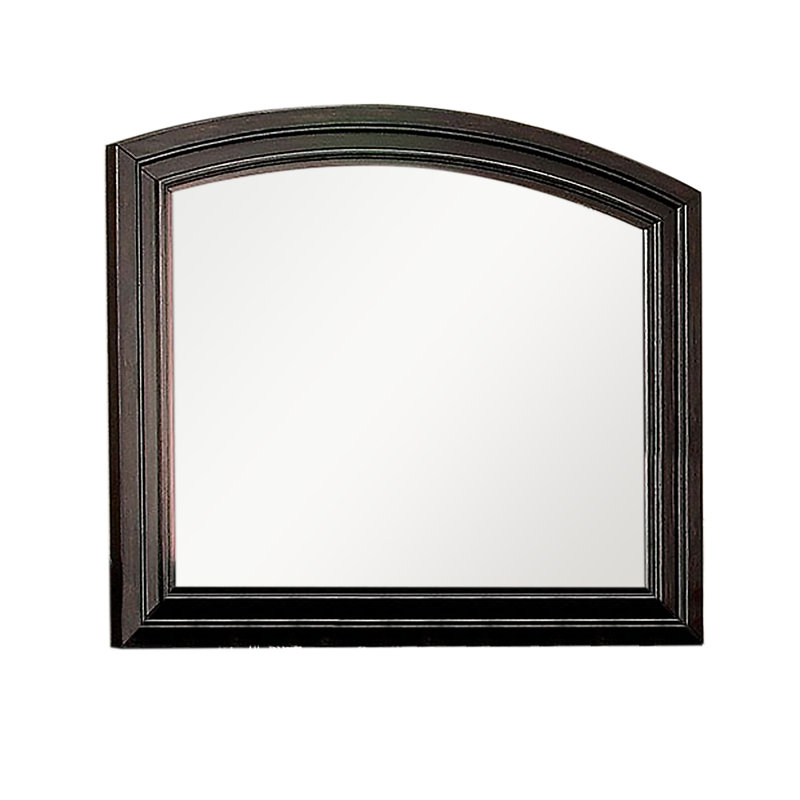 Miroir Arnkil au fini espresso