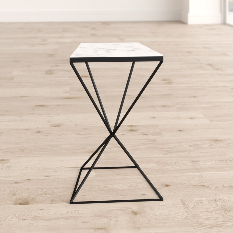 Aiden Cross Legs End Table