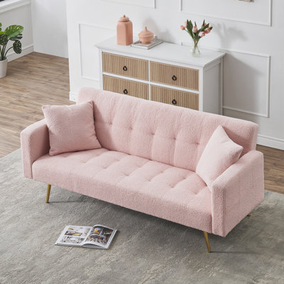Modern Style 71.65‘’ Upholstered  Sleeper Sofa