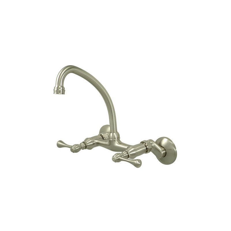 Accents Double Handle Kitchen Faucet, Satin Nickel
