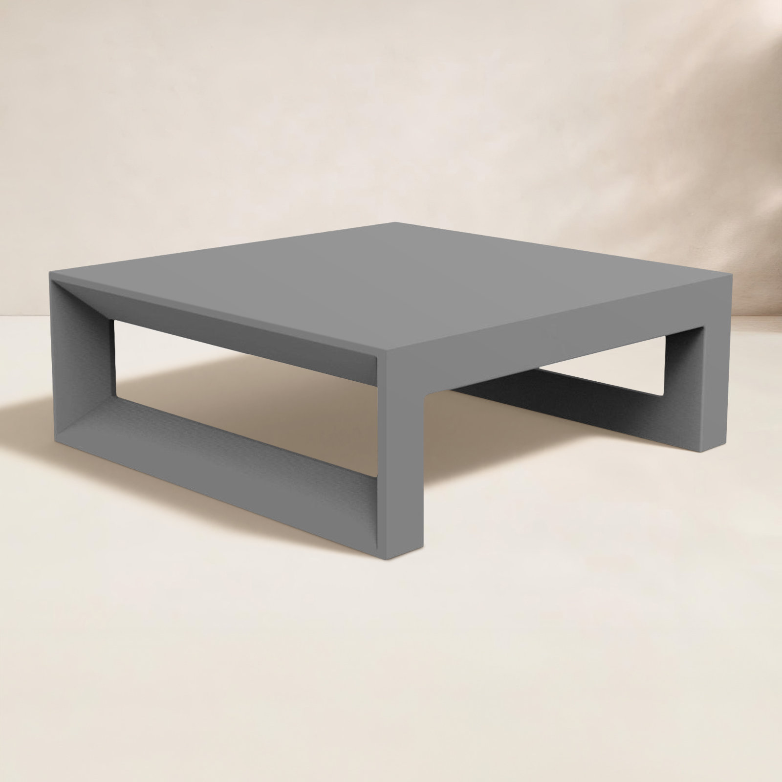 Frame 24" Coffee Table, Steel