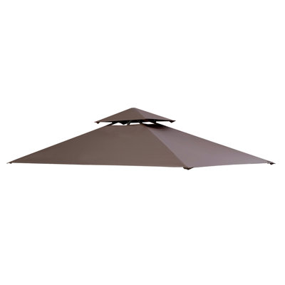 APEX GARDEN Replacement Canopy for 8 ft. x 5 ft. Grill Gazebo Model #L-GG034PST