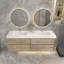 Ensemble de meuble-lavabo double 70 po-1547879105