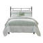 Courtepointe très grand / très grand lit - Shabby Chic, style Vermicelli Stitch Chic, 100% seersucker