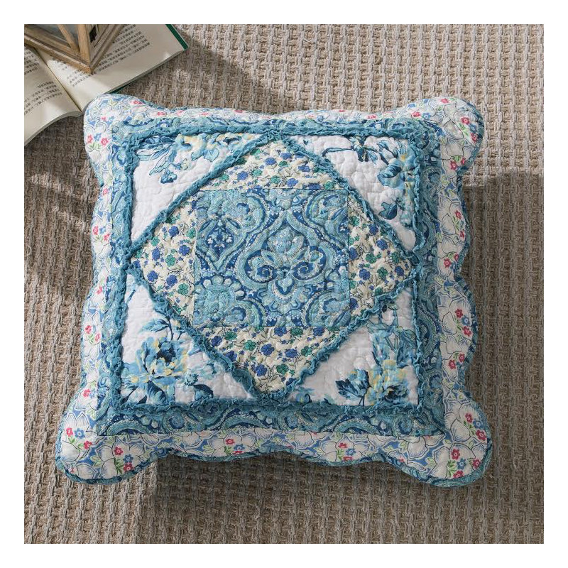  Petal Dance Cotton Throw Pillow Cover