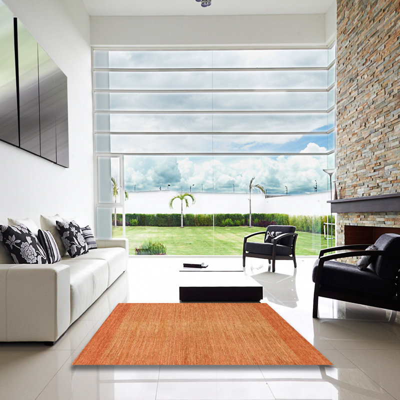 Tapis abstrait moderne 1408, Carré 5 pi