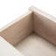 Élégante table de chevet l 19,1 po en noyer Kershaw - Design contemporain élégant avec tiroir sculpté et laiton-1007329267