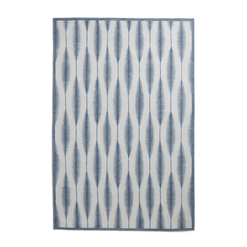 Scion Floral Digitally Printed 185cm X 290cm Area Rug, Blue, Rectangle 76 x 150 cm