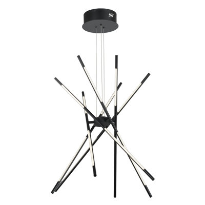 12 - Light Sputnik LED Chandelier