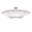 Siam Polyester Flush Mount-116191273-70977806