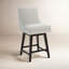 Tabouret de comptoir pivotant rembourré 26 po Zahara-114019186-70448600