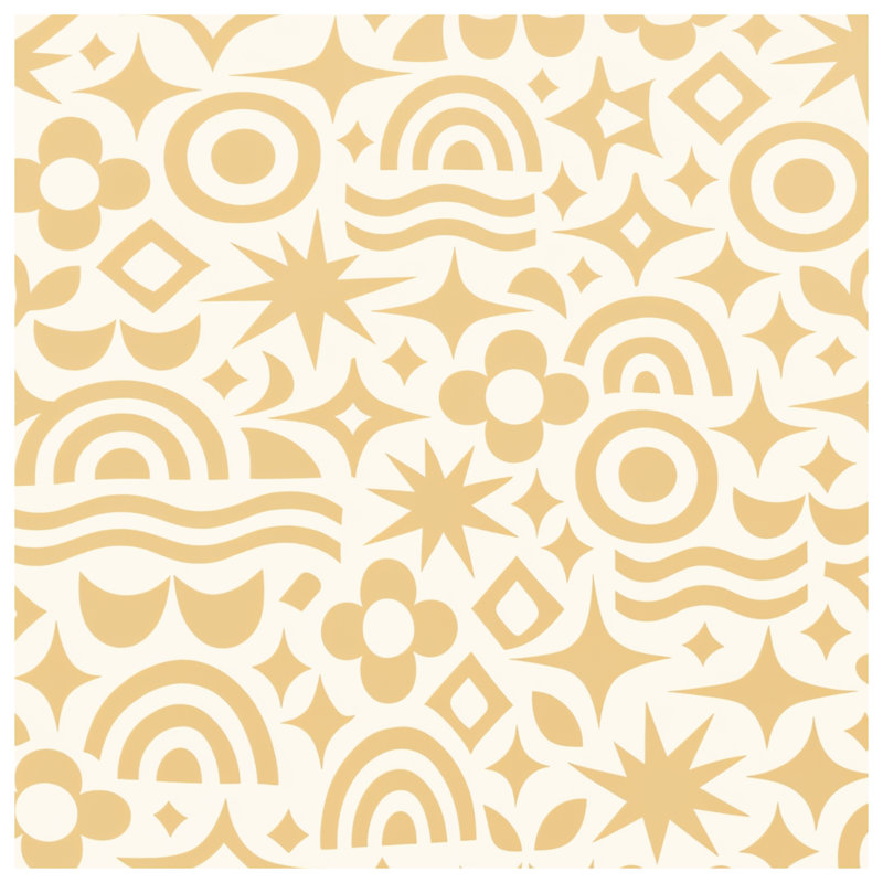 Housses de couette à motif géométrique beige, Twin