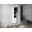Armoire latérale de salle de bain 12 po, 2 portes à fermeture douce, fixation flottante, 12 * 2 (emballage KD)-1485420101