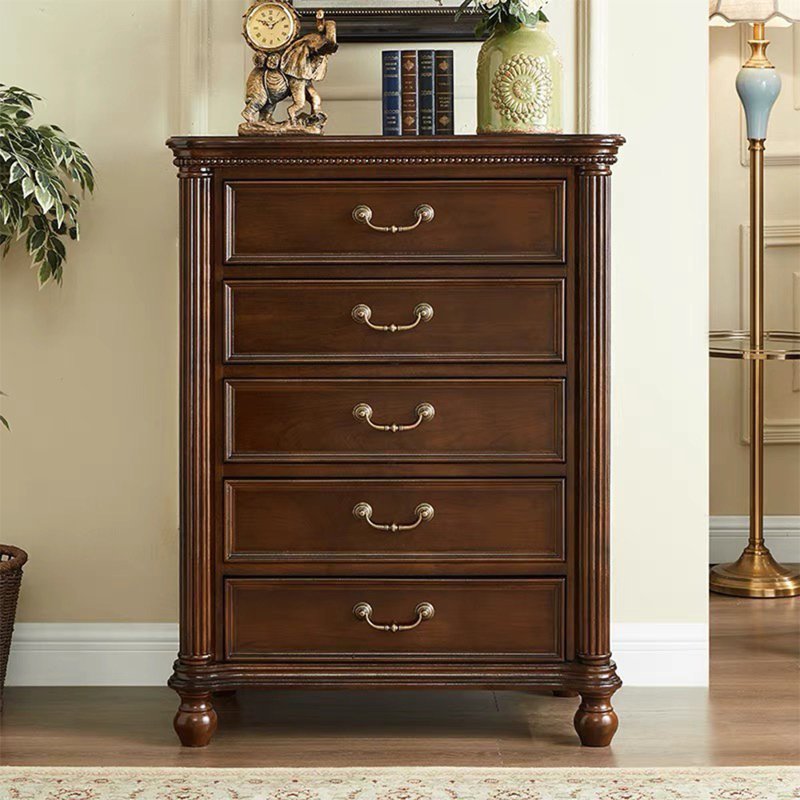 Commode d'appoint européenne, Noyer