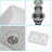 32" Undermount Double Bowl Ceramic Kitchen Sink - Dual Mount  Ceramic Rectangular Deep Double Bowl Sink Basin