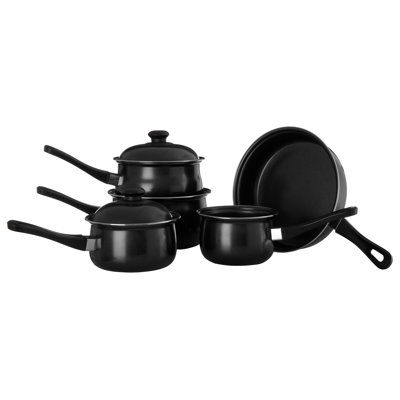 5 - Piece Non-Stick Carbon Steel Cookware Set