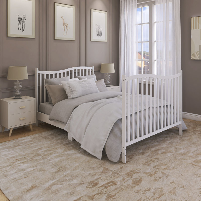 Lit de bébé convertible 5-en-1 Chelsea, Blanc
