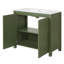 Organisateur de meuble-lavabo 36 "avec lavabo en céramique