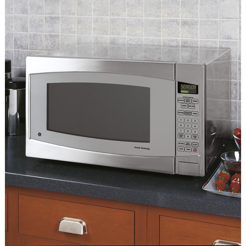 Large Stainless Steel Freestanding Countertop Microwave Oven