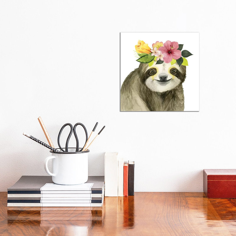 Tropical Halo VIII by Grace Popp - Wrapped Canvas Gallery-Wrapped Canvas Giclée, 30.48cm H x 30.48cm W
