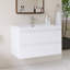 Meuble-lavabo mural simple avec plateau en résine intégré blanc-2042215608-2042215558