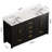 60'' Double Bathroom Vanity With Top