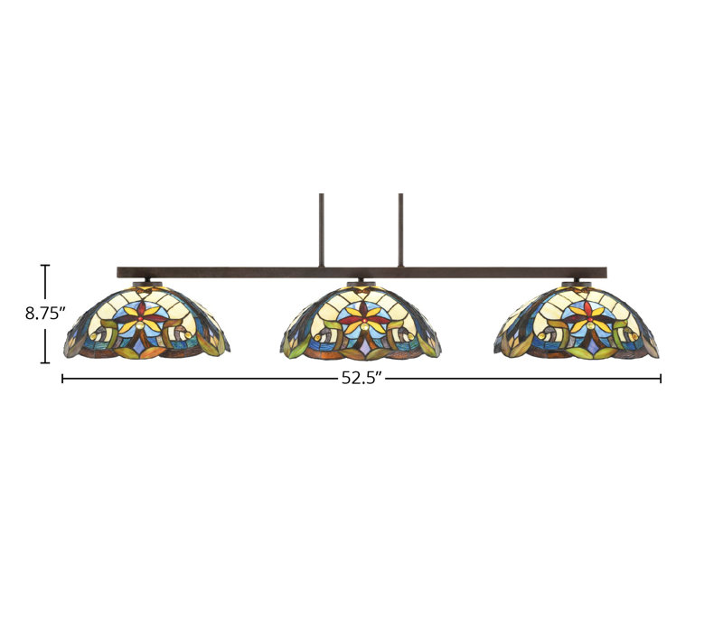 Luminaire suspendu 3 lumières Antwuan