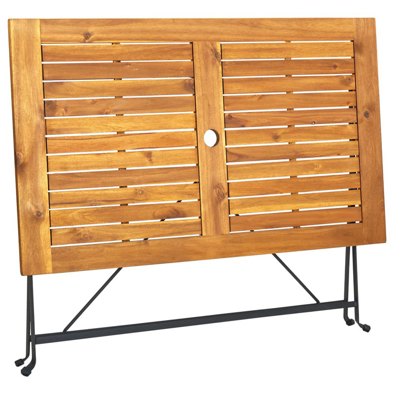 Lehr Rectangular 120Cm L Table, Powder Coasted Steel