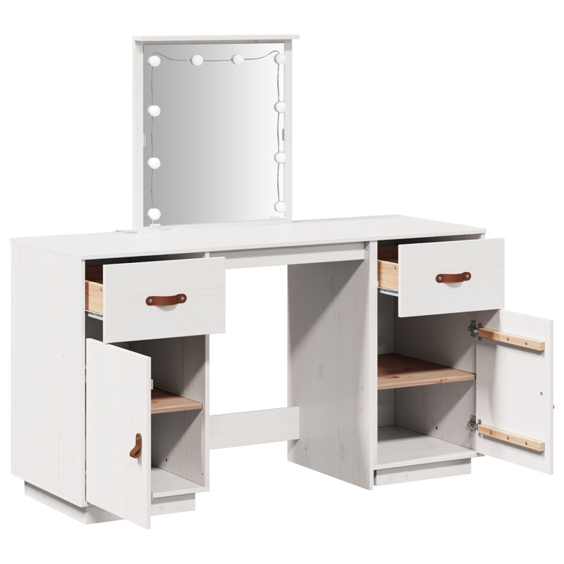 Kyera Dressing Table, White
