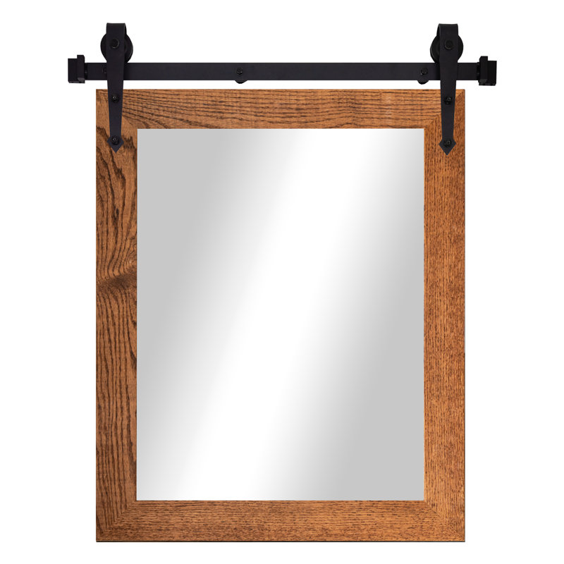 Miroir Rayne Miroirs Ozark, 44 po x 33 po, Miel