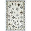 Rivah Hand Tufted Geometric Area Rug in Ivory/Brown/Black-534392337